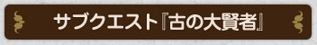 サブクエスト『古の大賢者』